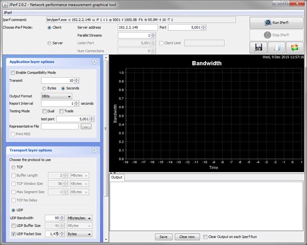 Optimizing the UDP performance.